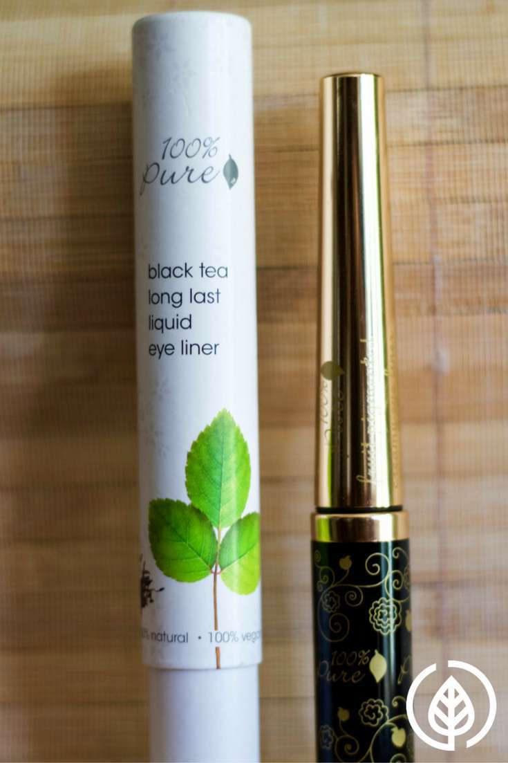 Natural organic liquid eyeliner