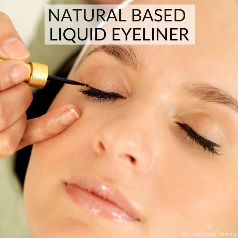 Organic natural liquid eyeliner