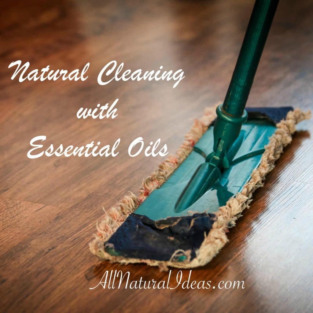 Natural cleaning with essential oils