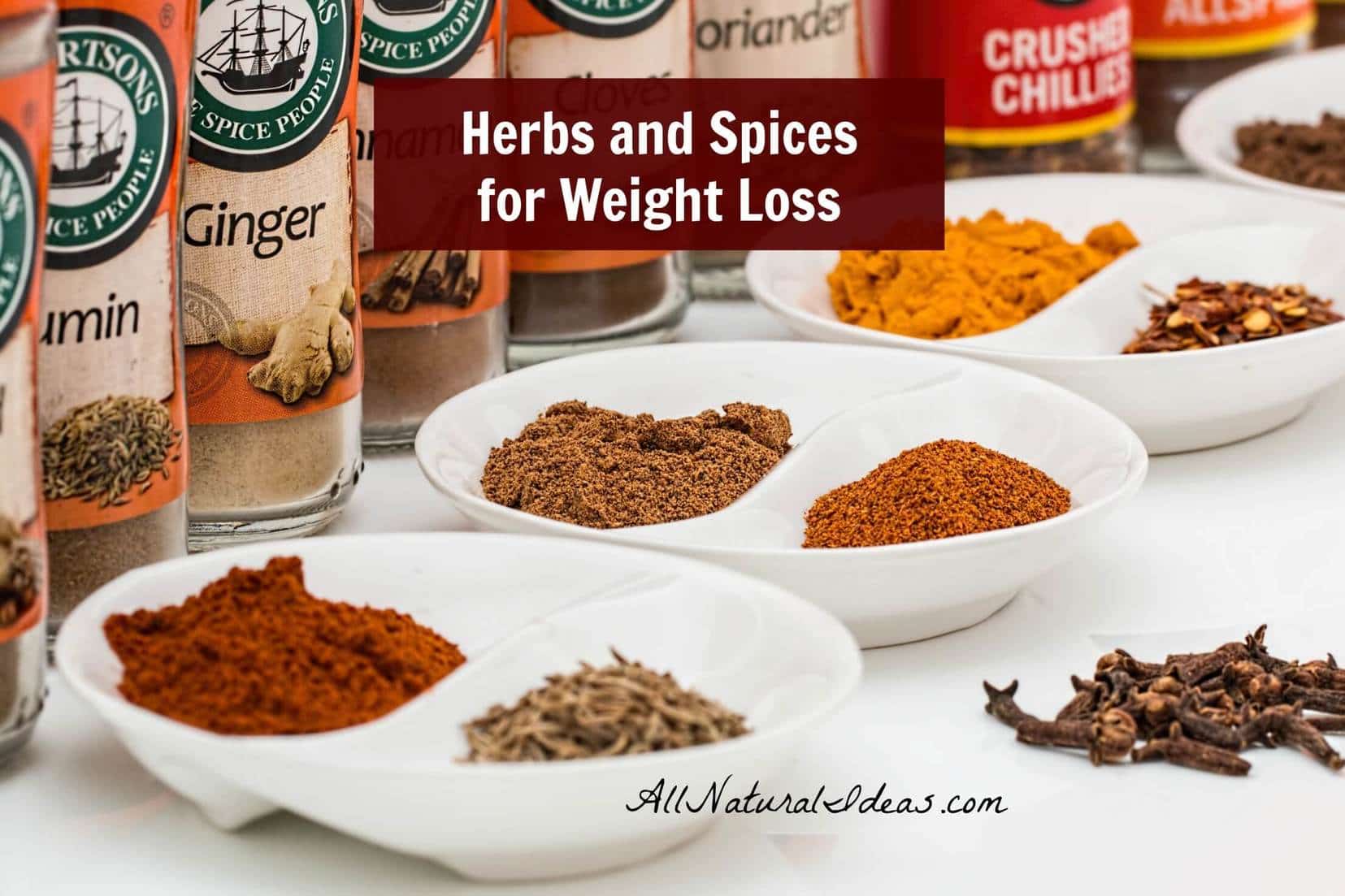 Natural weight loss herbs and spices