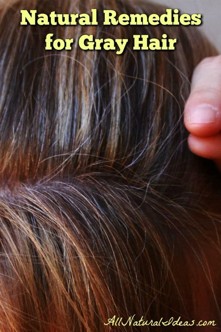 Is there a magical gray hair pill? Some natural remedies for gray hair based on traditional Chinese medicine may be worth a try. | allnaturalideas.com