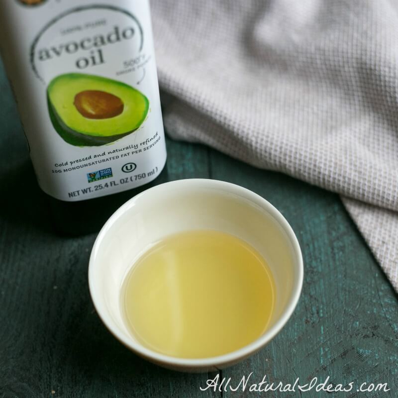 Avocado oil for hair and skin
