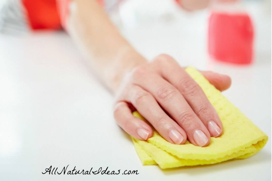 Natural cleaning with hydrogen peroxide