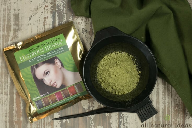 Using henna hair dye for gray hair