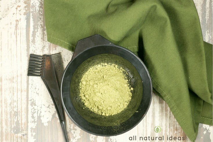 How to use natural henna hair dye for gray hair