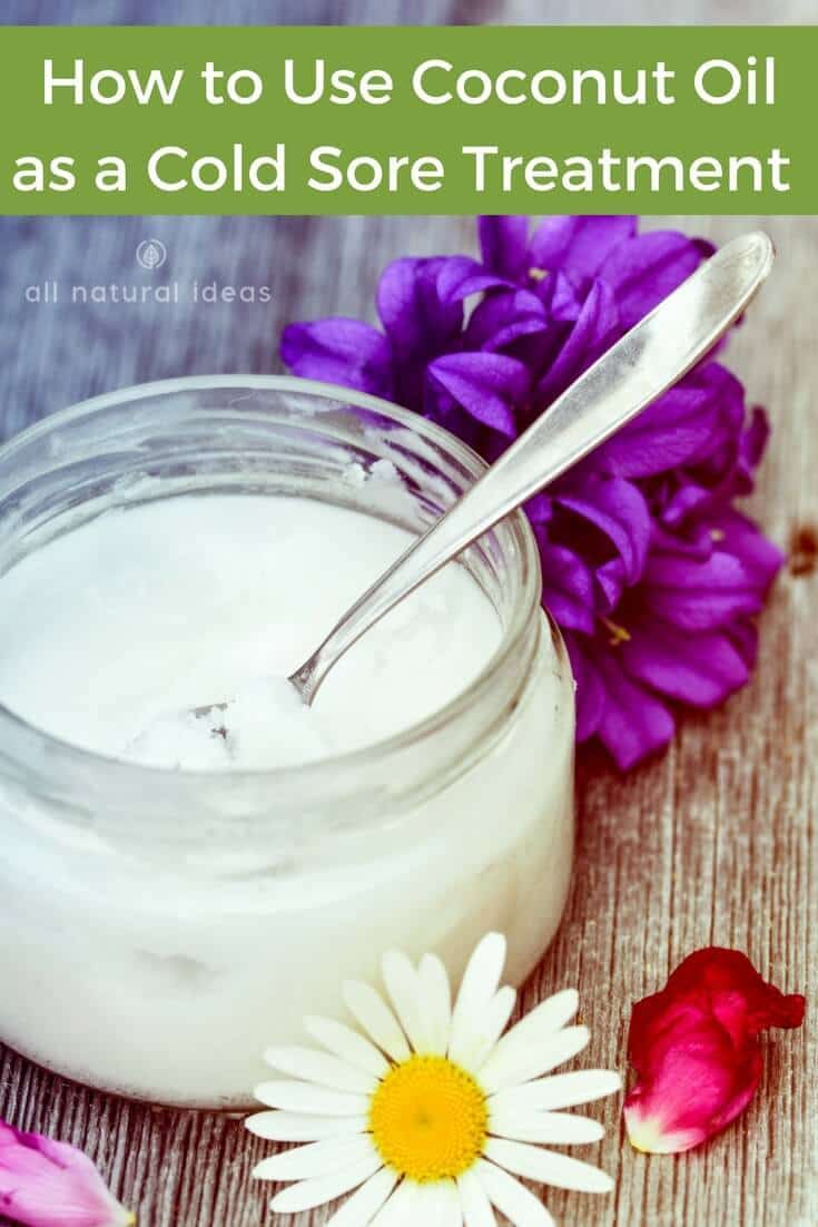 Is coconut oil cold sore treatment effective?