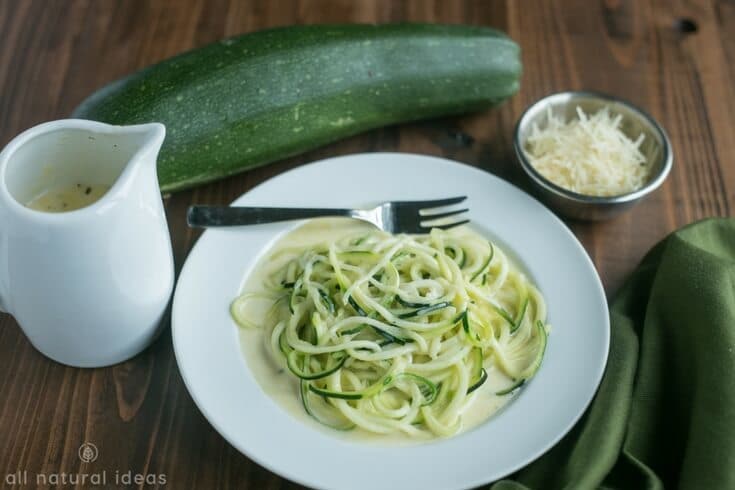 How to make zoodles - spiralized zucchini