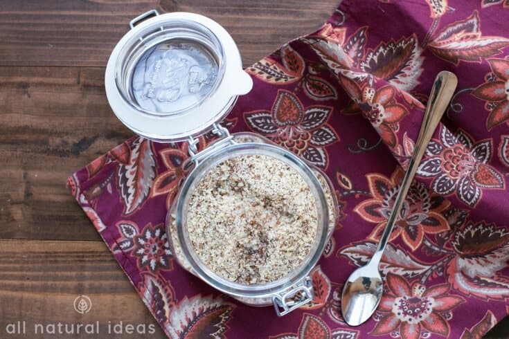 DIY almond facial scrub recipe