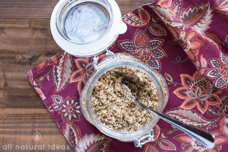DIY almond facial scrub recipe