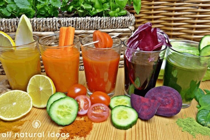 Cleansing tonic recipe for healthy skin, improved detox organ functionality, more energy, and a healthier immune system.