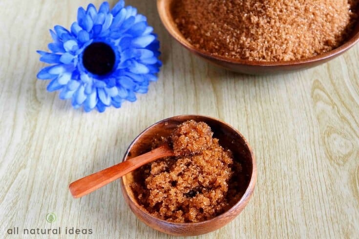 Organic sugar scrub benefits and DIY recipe