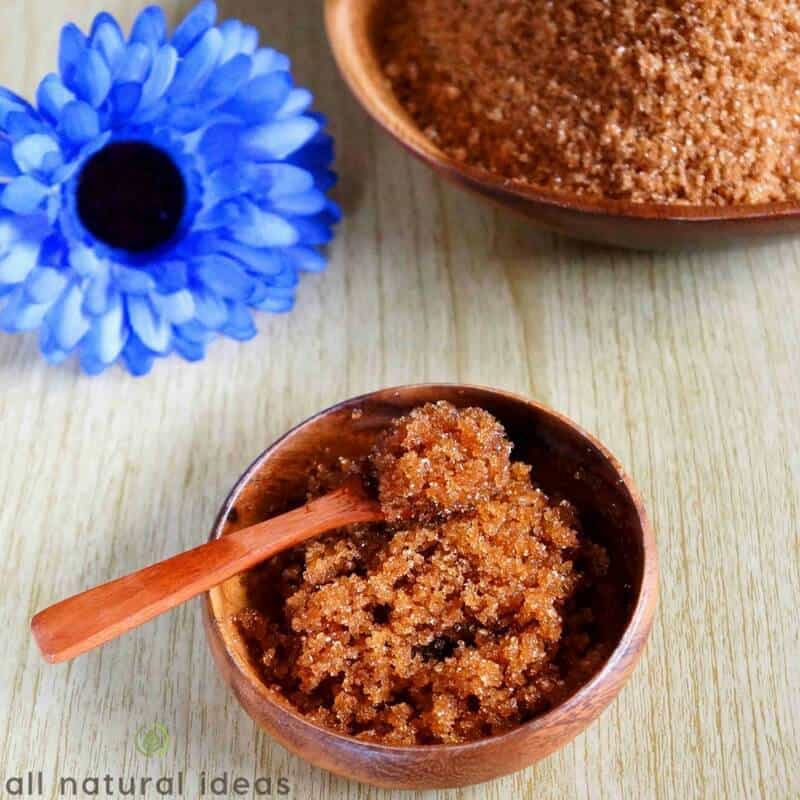 Organic sugar scrub benefits