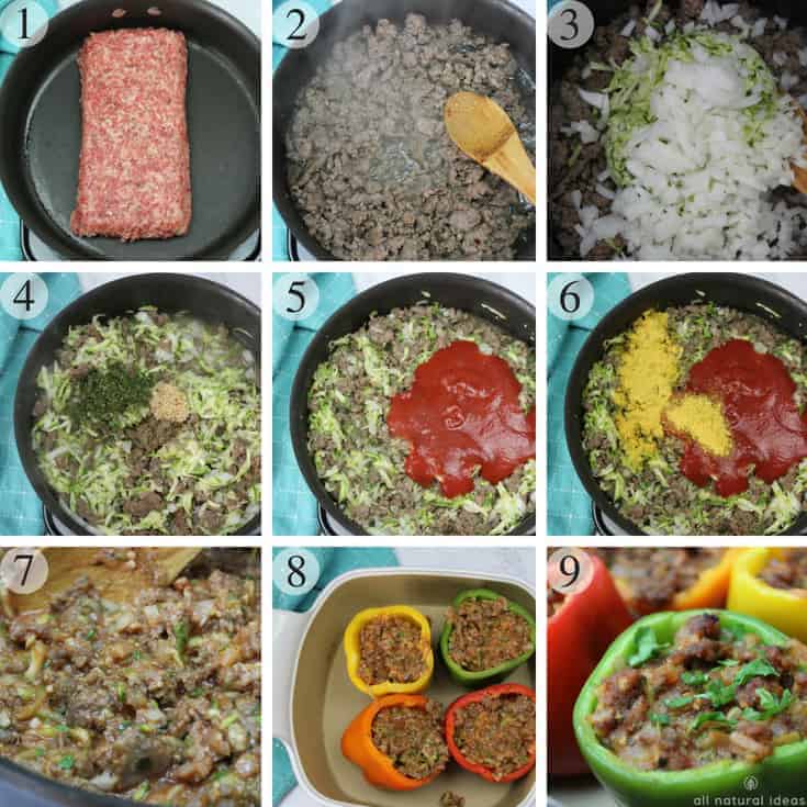 How to make easy paleo stuffed peppers