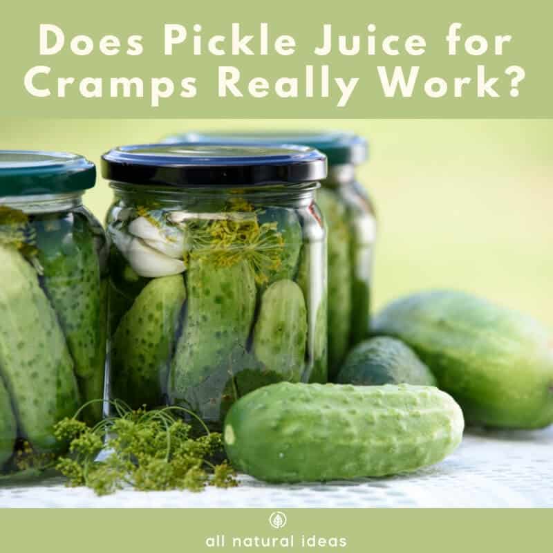 It might sound disgusting but drinking pickle juice for cramps may work. Or does it? 