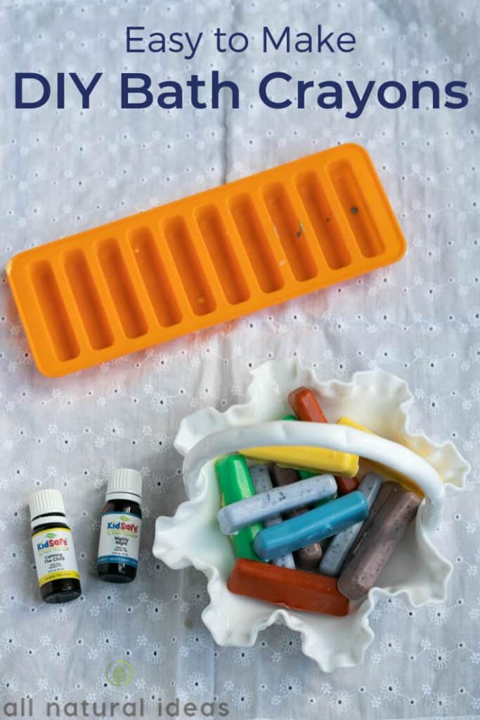 Easy to make DIY bath crayons